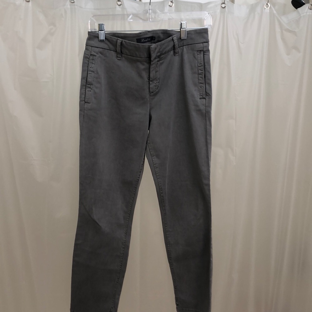 Anthropologie chinos cotton EUC
